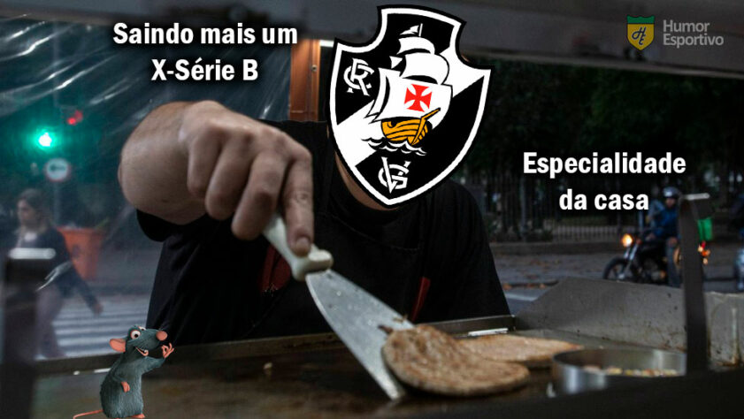 Anúncio de nova hamburgueria do Vasco faz sucesso na web e rende memes dos torcedores rivais.