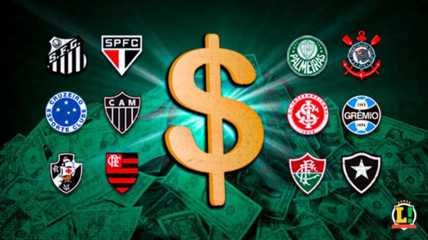 Os valores de receita de pay-per-view do Brasileirão 2022 foram conhecidos publicamente. O site "Uol" teve acesso aos números de arrecadação, apontando uma grande diferença entre o primeiro e o último colocado do ranking. Veja quanto seu clube ganhou de PPV no último Campeonato Brasileiro (levantamento mostra valores dos clubes da Série A e dos quatro que conseguiram o acesso na Série B):