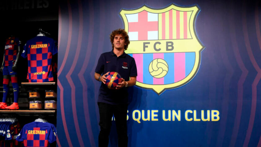 7º lugar: Antoine Griezmann (atacante - francês): Do Atlético de Madrid (ESP) para o Barcelona (ESP) por 120 milhões de euros.