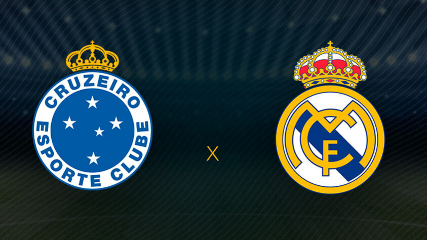 Cruzeiro x Real Madrid - 1 jogo com vitória para o clube merengue.