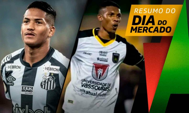 Flamengo faz proposta por Ângelo, Vasco quer artilheiro do Carioca... Tudo isso e muito mais a seguir no resumo do Dia do Mercado desta quinta-feira (02)!