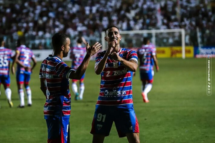 12º lugar: Thiago Galhardo (Fortaleza) 7 gols - Copa do Nordeste (3), Campeonato Cearense (3) e Libertadores (1).