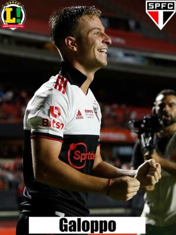 Giulliano Galoppo: 6,0 - Ficou somente 16 minutos em campo, deixando o gramado lesionado. Assim, não influenciou muito na partida.