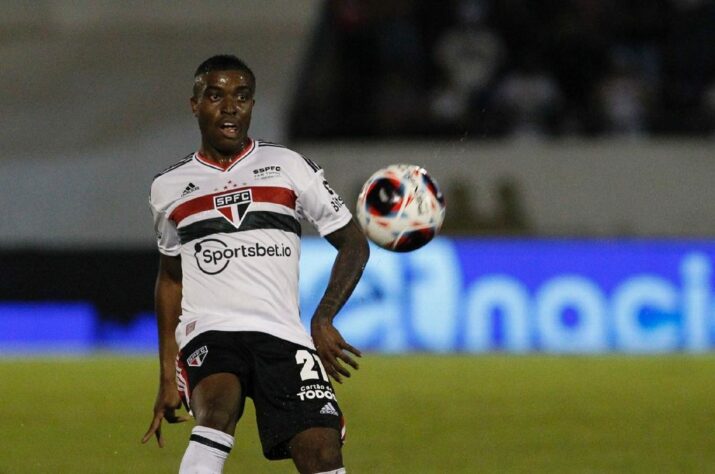 Jhegson Méndez (São Paulo) - Idade: 26 anos - Posição: volante - Jogos no Brasileirão: 2