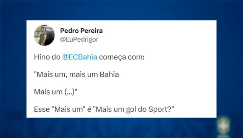 Bahia sofre com memes após goleada por 6 a 0 para o Sport pela Copa do Nordeste