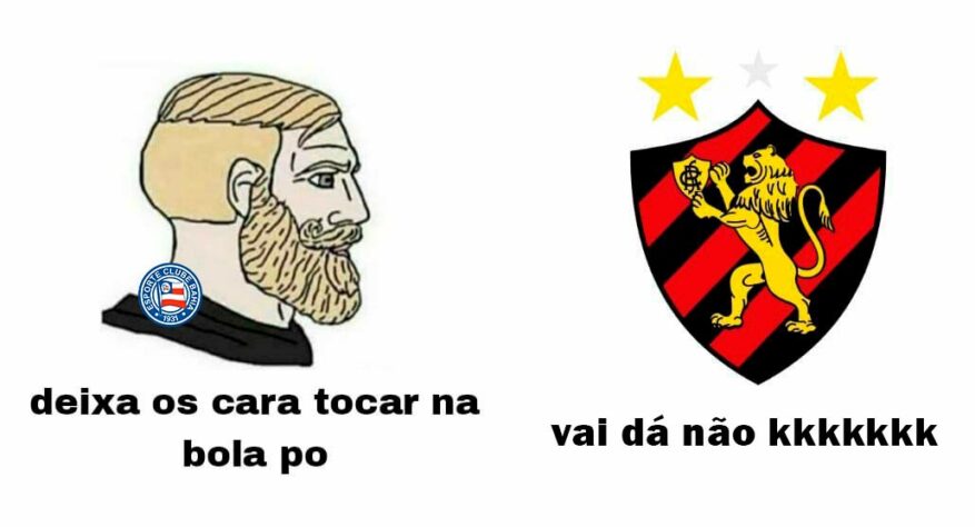 Bahia sofre com memes após goleada por 6 a 0 para o Sport pela Copa do Nordeste