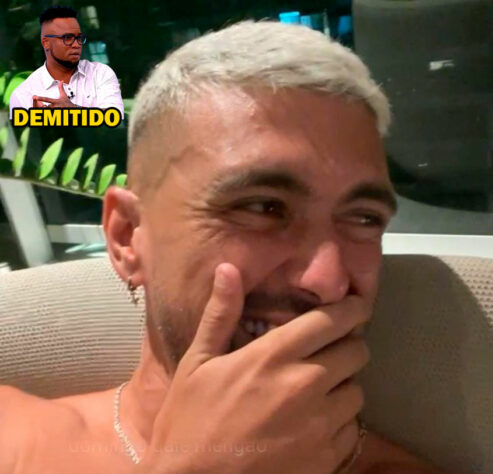 Tudo por uma caneta do Arrascaeta! Carlos Alberto sofre com memes após demissão da Band.