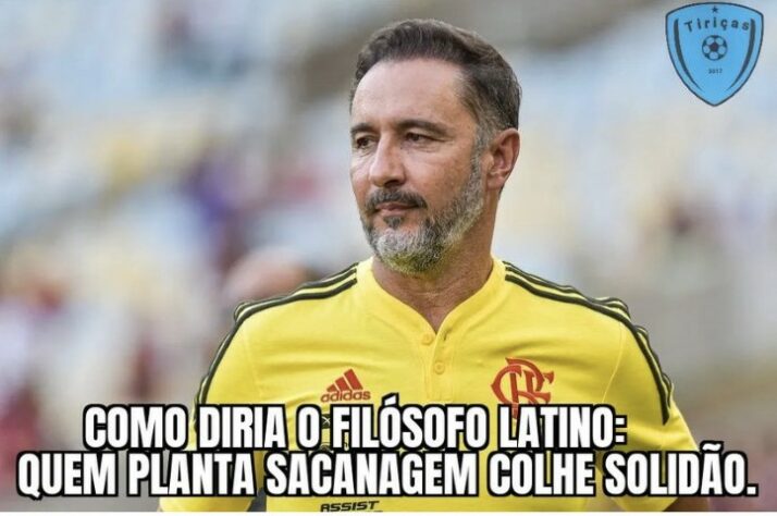 Web não perdoa Vítor Pereira em memes após derrota do Flamengo no Mundial de Clubes