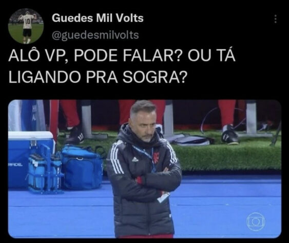 Web não perdoa Vítor Pereira em memes após derrota do Flamengo no Mundial de Clubes