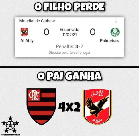 Campeão do "Campeonato Terceiro Lugar"? Flamengo é alvo de memes após vitória sobre o Al Ahly no Mundial de Clubes.