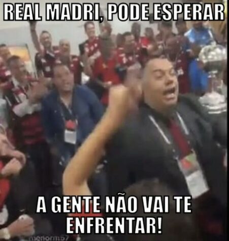 "Real Madrid, pode esperar": rivais usam música para fazer memes com o Flamengo após vexame no Mundial de Clubes.