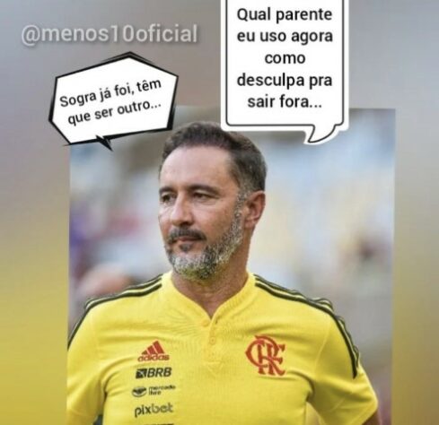 Web não perdoa Vítor Pereira em memes após derrota do Flamengo no Mundial de Clubes