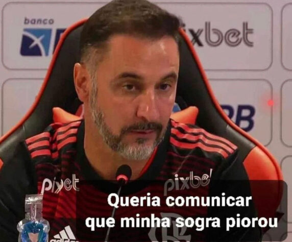 Que fase, Vítor Pereira! Rivais fazem memes após Flamengo perder título da Taça Guanabara para o Fluminense