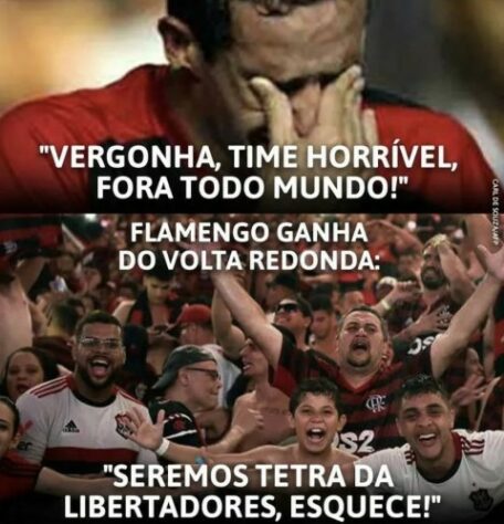 Os melhores memes de Flamengo 3 x 1 Volta Redonda pelo Campeonato Carioca