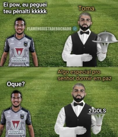 Os melhores memes de Flamengo 3 x 1 Volta Redonda pelo Campeonato Carioca