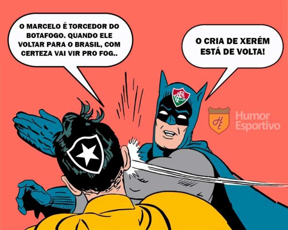 Contratação do lateral-esquerdo Marcelo pelo Fluminense rendeu memes na web