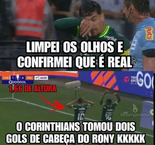 Memes com Rony e Róger Guedes fizeram sucesso no repertório de zoeiras após o empate no Dérbi.