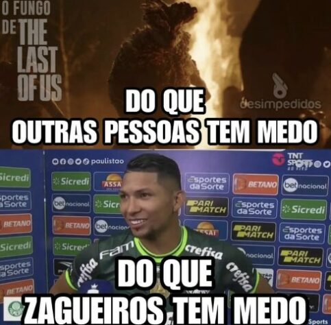 Memes com Rony e Róger Guedes fizeram sucesso no repertório de zoeiras após o empate no Dérbi.