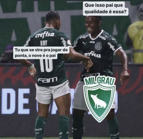 Memes com Rony e Róger Guedes fizeram sucesso no repertório de zoeiras após o empate no Dérbi.