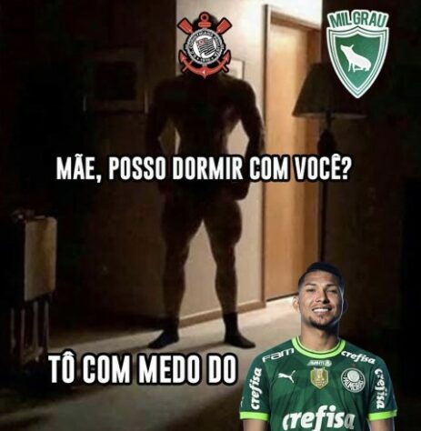 Memes com Rony e Róger Guedes fizeram sucesso no repertório de zoeiras após o empate no Dérbi.