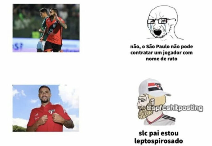 Os melhores memes de São Paulo 5 x 1 Inter de Limeira pelo Campeonato Paulista