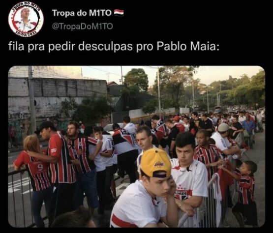 Os melhores memes de São Paulo 5 x 1 Inter de Limeira pelo Campeonato Paulista