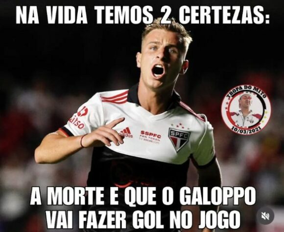 Os melhores memes de São Paulo 5 x 1 Inter de Limeira pelo Campeonato Paulista