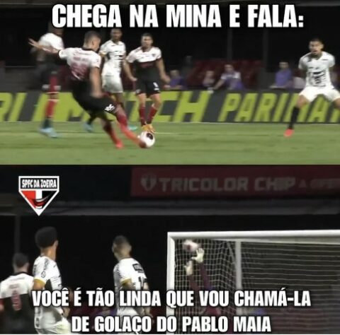 Os melhores memes de São Paulo 5 x 1 Inter de Limeira pelo Campeonato Paulista