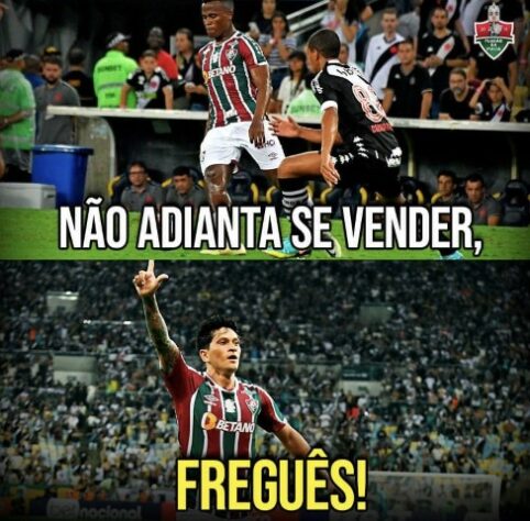 Os melhores memes de Fluminense 2 x 0 Vasco da Gama, com direito a pintura de Germán Cano