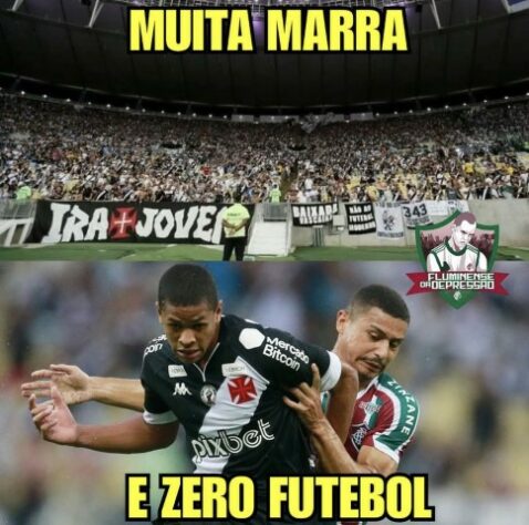 Os melhores memes de Fluminense 2 x 0 Vasco da Gama, com direito a pintura de Germán Cano