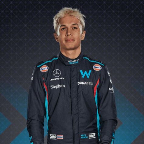Piloto: Alexander Albon - País: Tailândia - Idade: 26 anos / Pódios: 2 - GPs disputados: 59 - Títulos Mundiais: 0 - Número do carro: 23