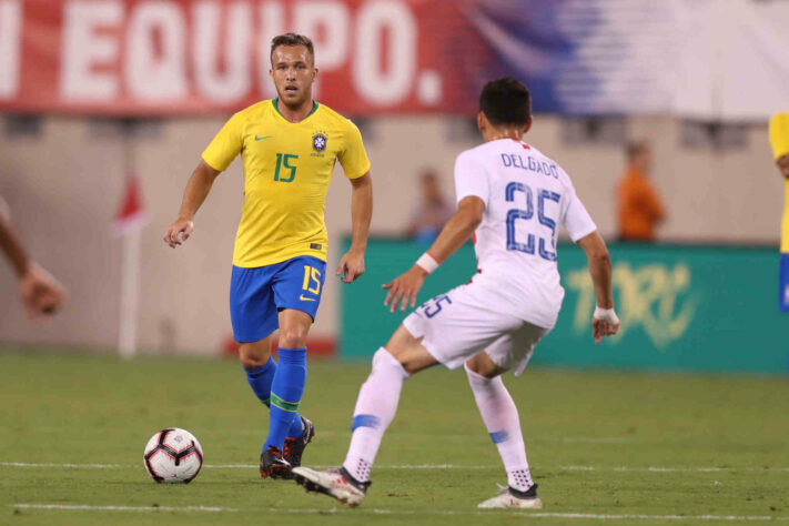 Arthur (volante) - Clube que jogava: Barcelona (Espanha) - Idade em 2018: 22 anos - Entrou aos 14 minutos do 2º tempo no lugar de Fred / Clube atual: Liverpool (Inglaterra) - Não foi convocado para a Copa de 2022.