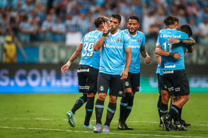 11º lugar: Grêmio - Titulares: 53,7 / Reservas: 34,9