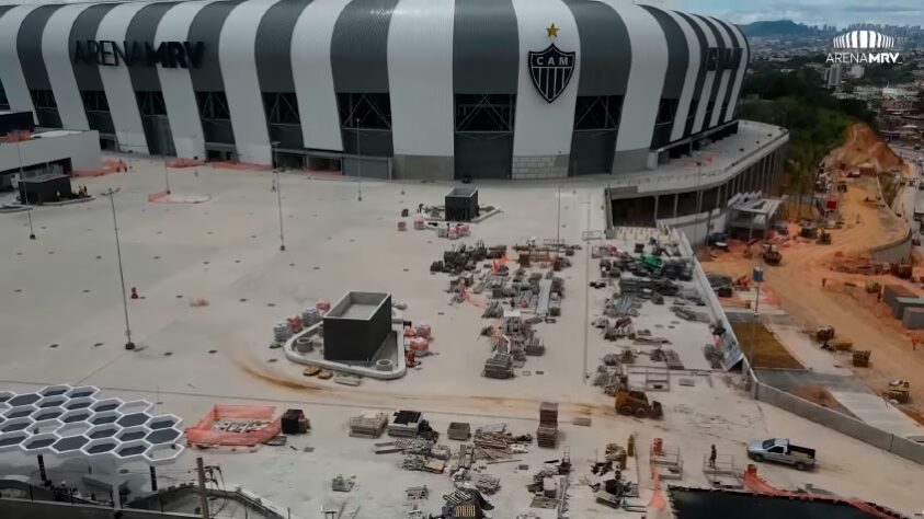 Veja aqui como está a Arena MRV.