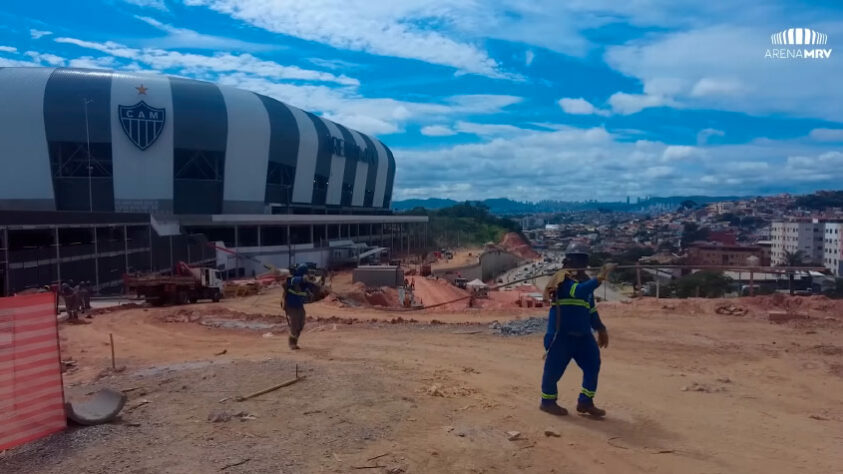 Veja aqui como está a Arena MRV.