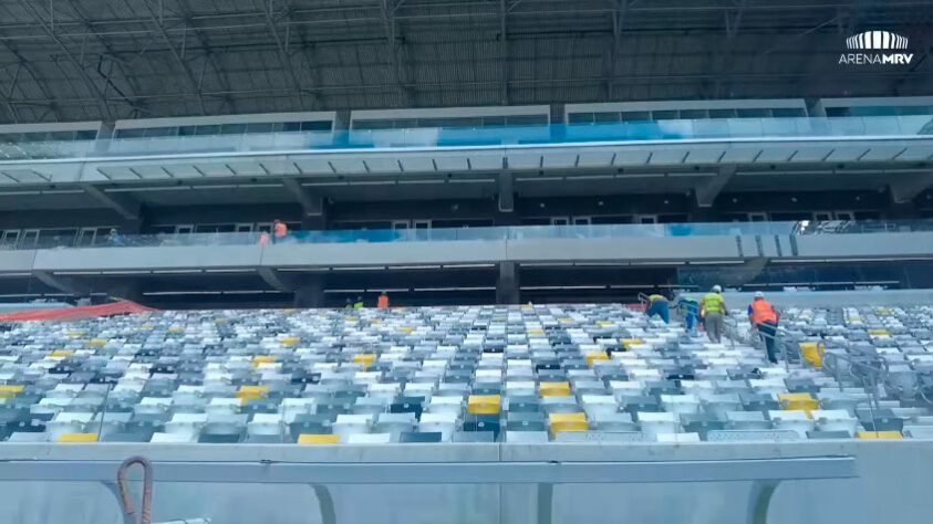 O estádio terá lotação máxima de 46 mil espectadores.