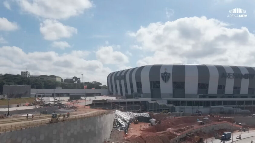 Veja aqui como está a Arena MRV.