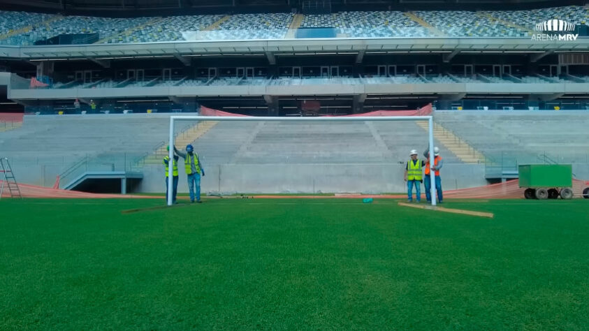 Veja aqui como está a Arena MRV.