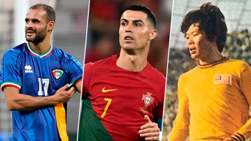 Cristiano Ronaldo, ao jogar contra Liechtenstein, pelas eliminatórias da Euro 2024, tornou-se o atleta com maior número de jogos por seleções na história. Confira a lista dos 25 atletas com mais partidas por seleções. Os dados foram retirados do site Transfermarkt.