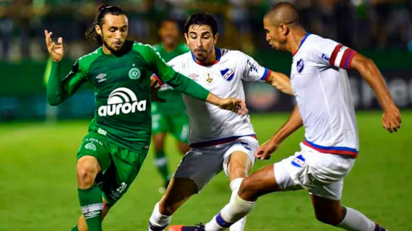 Chapecoense (2018): Eliminada pelo Nacional, do Uruguai. Placar agregado: 0 x 2