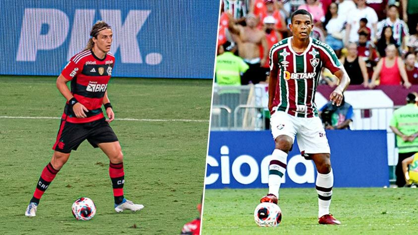 David Luiz (Flamengo) x David Braz (Fluminense)