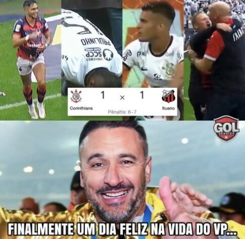 Eliminado do Paulistão pelo Ituano, Corinthians é alvo de memes nas redes sociais