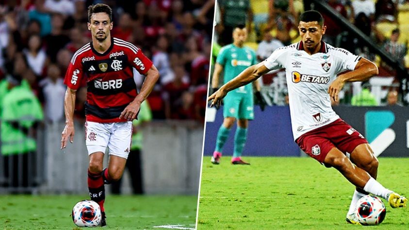 Rodrigo Caio (Flamengo) x André (Fluminense)