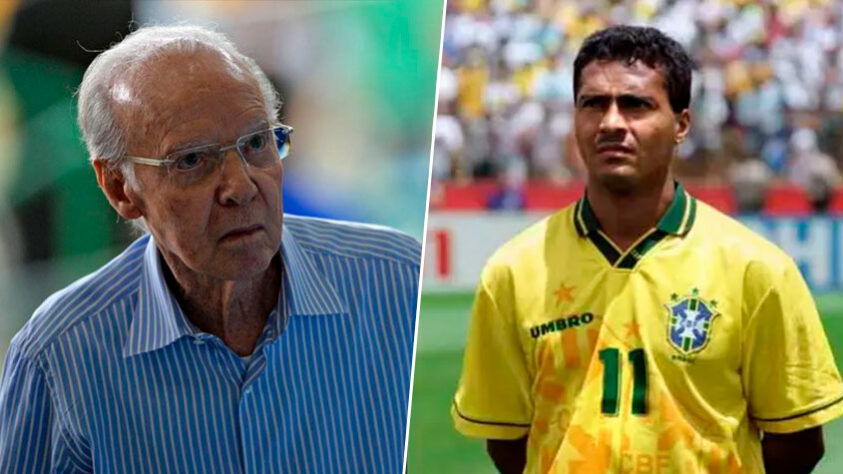 Romário x Zagallo (Seleção Brasileira) - Quando ficou fora da Copa de 1998, o Baixinho mandou pintar imagens depreciativas de Zagallo e Zico nas portas dos banheiros de um bar de sua propriedade. Em 2009, ele foi condenado a indenizá-los pela utilização indevida de suas imagens. 