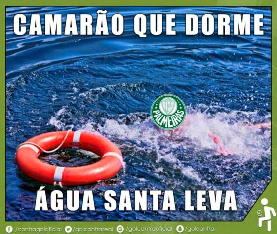 Em 2016, Palmeiras foi alvo de memes após sofrer goleada por 4 a 1 para o modesto Água Santa na fase de grupos do Paulistão.