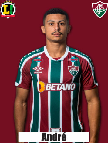 ANDRÉ - 6,5- Dominou as ações do meio-campo, sendo o principal jogador da saída de bola do Fluminense. 