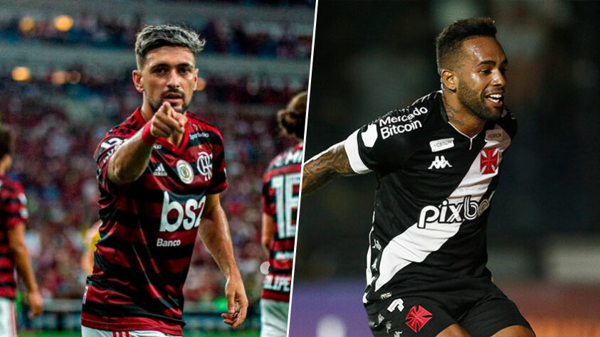 Arrascaeta (Flamengo) x Alex Teixeira (Vasco)