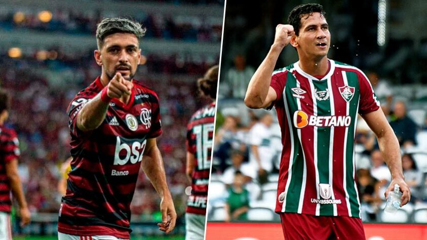 Arrascaeta (Flamengo) x Ganso (Fluminense)