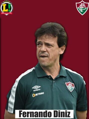 FERNANDO DINIZ - 4,5 - Soube armar o time para dominar o Flamengo, principalmente no primeiro tempo, mas demonstrou destempero em mais um momento de pressão, ao ser expulso. Vai desfalcar o Fluminense na grande decisão. 