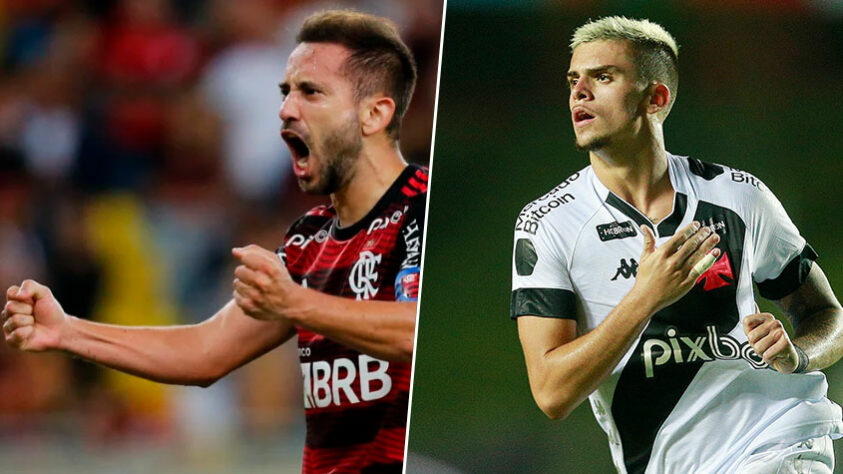 Everton Ribeiro (Flamengo) x Gabriel Pec (Vasco)